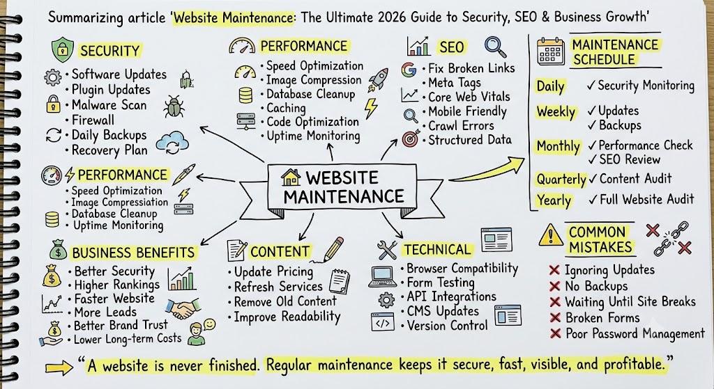 website maintenance