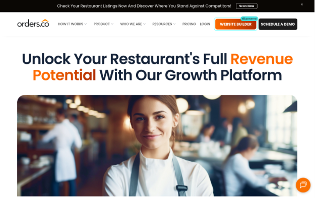 orders.co - restaurant technological solution